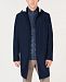 Alfani Men's Bonded Hooded Top Coat, Created for Macy's