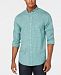 Club Room Men's Classic-Fit Stretch Mini-Gingham Shirt, Created for Macy's