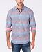 Tommy Bahama Men's Striped Gingham Button Down Shirt