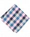 Bar Iii Men's Carvec Check Pocket Square, Created for Macy's