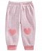 First Impressions Baby Girls Heart Jogger Pants, Created for Macy's