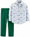 Carter's Baby Boys 2-Pc. Stripe Outfit Set