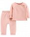 Carter's Baby Girls 2-Pc. Quilted Top & Pants Set