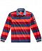 Epic Threads Big Boys Striped Rugby Polo, Created for Macy's