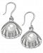 Charter Club Silver-Tone & Imitation Pearl Shell Drop Earrings, Created for Macy's
