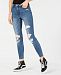 Kendall + Kylie The Push-Up Ultra-Stretch Ripped Skinny Jeans
