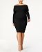 Say What? Trendy Plus Size Off-The-Shoulder Bodycon Dress