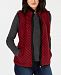 Karen Scott Plus Size Chevron-Pattern Zip-Front Vest, Created for Macy's