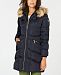 Vince Camuto Faux-Fur-Trim Hooded Puffer Coat