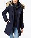 1 Madison Expedition Faux-Fur-Trim Hooded Parka Coat