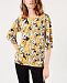 French Connection Aventine Floral-Print Top