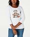 Karen Scott Halloween Cotton Pumpkin Bear T-Shirt, Created for Macy's