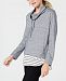 Style & Co Layered-Look Funnel-Neck Top, Created for Macy's