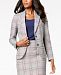 Anne Klein Plaid Two-Button Jacket, Created for Macy's