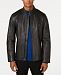 Alfani Men's Full-Zip Leather Jacket, Created for Macy's