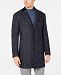 Tallia Men's Big & Tall Slim-Fit Herringbone Overcoat