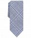 Tallia Men's Sebring Glen Plaid Slim Tie