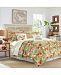 Tommy Bahama Home Loredo Gardens 4-Pc. Medium Orange Queen Comforter Set Bedding