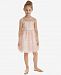 Rare Editions Little Girls Soutache Sequin Illusion Neck Dress