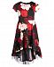 Bonnie Jean Little Girls Floral-Print Scuba Dress