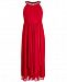 Sequin Hearts Embellished-Neck Maxi Dress, Big Girls