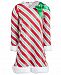 Bonnie Jean Little Girls Striped Santa Dress