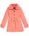Jessica Simpson Toddler Girls Coat with Removable Faux-Fur Collar