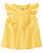 First Impressions Eyelet-Sleeve Cotton Top, Baby Girls, Created for Macy's