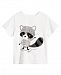 First Impressions Baby Boys Raccoon-Print Cotton T-Shirt, Created for Macy's