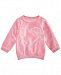First Impressions Toddler Girls Heart Graphic Velour Sweatshirt, Created for Macy's