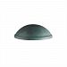 CER-2050W-RRST - Justice Design - Ambiance - One Downlight Rimmed Quarter Sphere Wall Sconce Real Rust Finish (Smooth Faux)Smooth Faux - Ambiance