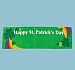 Happy St. Patrick's Day Banner