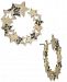 Thalia Sodi Large Gold-Tone Stone & Star Spiral Stud Earrings, Created for Macy's