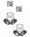 Charter Club Silver-Tone 2-Pc. Set Imitation Pearl & Stone and Crystal Stud Earrings, Created for Macy's