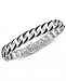 Men's Black Diamond Link Bracelet (1/2 ct. t. w. ) in Sterling Silver