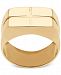 Square Cross Design Ring in 10k Gold