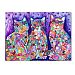Oxana Ziaka 'Candy Cats' Canvas Art, 14x19"
