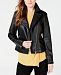 I. n. c. Petite Faux-Leather Moto Jacket, Created for Macy's
