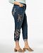 Style & Co Plus Size Embroidered Boyfriend Jeans, Created for Macy's