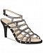 Caparros Harmonica Embellished Caged Evening Sandals Women's Shoes