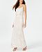 Adrianna Papell Sequined Popover Gown