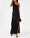 Adrianna Papell One-Shoulder Sequined Gown