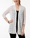 Charter Club Open-Knit Cardigan, Created for Macy's