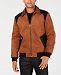 I. n. c. Men's Classic Fit Suede Colorblocked Jacket, Created for Macy's