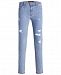 Jack & Jones Men's Slim-Fit Stretch Ripped Jeans