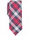 Bar Iii Men's Merrit Check Skinny Tie, Created for Macy's