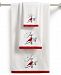 Martha Stewart Collection Cardinal Embroidered Cotton Hand Towel, Created for Macy's Bedding