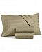 Charter Club Damask Stripe King Pillowcase Set, 550 Thread Count 100% Supima Cotton, Created for Macy's Bedding
