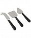 Thirstystone Set of 3 Black Iron Cheese Knives