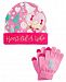 Universal Studios The Grinch Little & Big Girls 2-Pc. Heart Of A Who Hat & Gloves Set